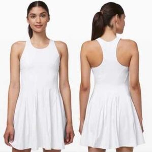 Lululemon White Court Crush Tennis Dress